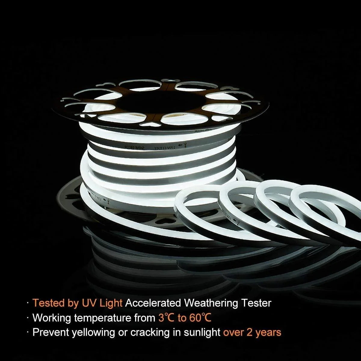 61oaWwJmlfL._AC_SL1200_d609afc4-69a5-494e-b540-395668148f93.jpg Cool White LED Neon Flex Wireless 8x16mm 120LEDs/m 220V 240V IP65 Waterproof with UK Plug - Image 14