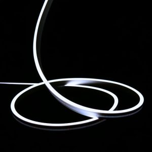 Cool White LED Neon Flex 24V 8x16mm 120LEDs/m IP65 Waterproof 15m