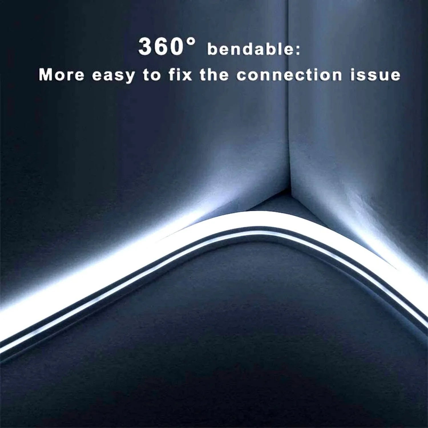 LEDNeonFlexCoolWhiteLEDNEonFlex220Vwireless_2_2f0e8071-6c80-4db0-bad0-4fb479877eec.jpg Cool White Neon Flex 220V 240V 8x16mm 120LEDs/m IP65 Waterproof with UK Plug - Image 3