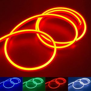 Mini RGB Neon Flex 24V 6x12mm IP65 Waterproof with WIFI Control App works with Alexa & Google Home 10 Metre Kit