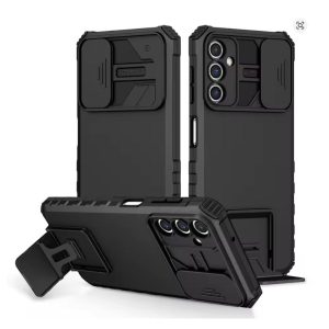 armor case for samsung galaxy a15 5g a25 a35 a55 a05 a05s a14 a24 a34 a54 cover slide protective lens kickstand coque fundas