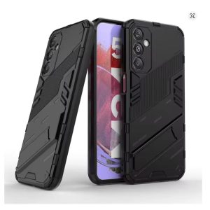 magnetic armor phone case for samsung galaxy m34 m54 m14 f14 a35 a55 a15 5g a05 a05s 4g shockproof stand protection back cover