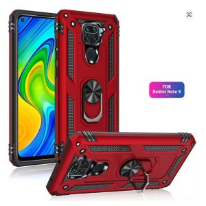 shockproof for xiaomi redmi note 9 case military armor drop protective ring holder magnet phone case redmi note 9 pro redmi 9