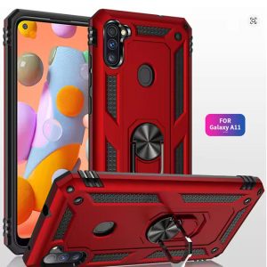 shockproof case cover for samsung galaxy a11 case samsung a11 armor military protective car holder magnetic phone case a 11