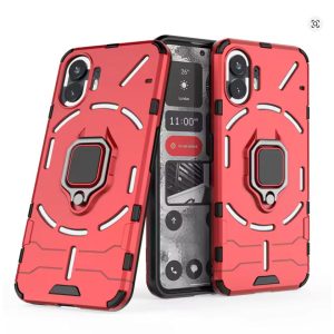 for nothing phone 2 cover case nothing phone (2) capas new bumper armor ring magnetic holder case for nothing phone 2 (2) fundas
